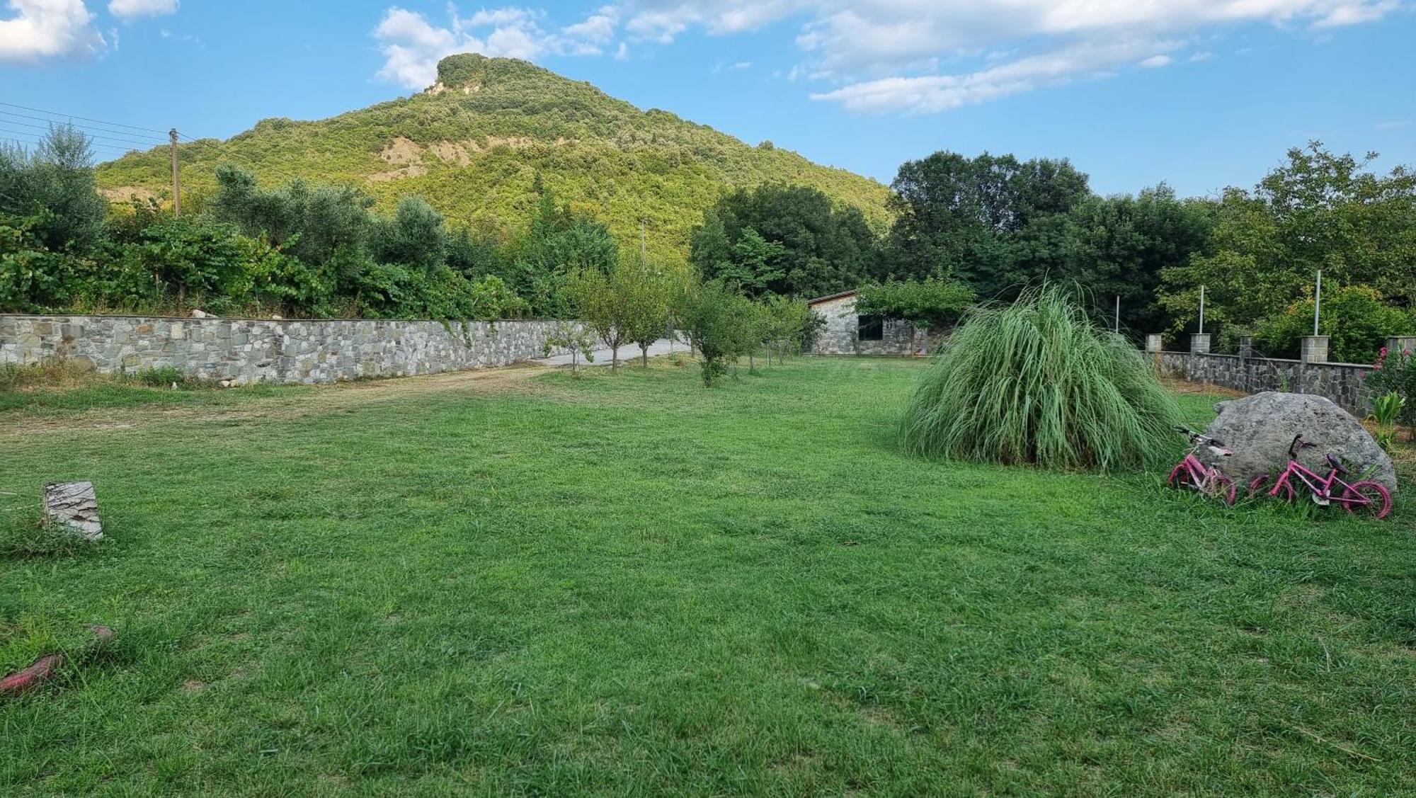 House With Big Garden And Barbeque In Nature Vourgareli Dış mekan fotoğraf