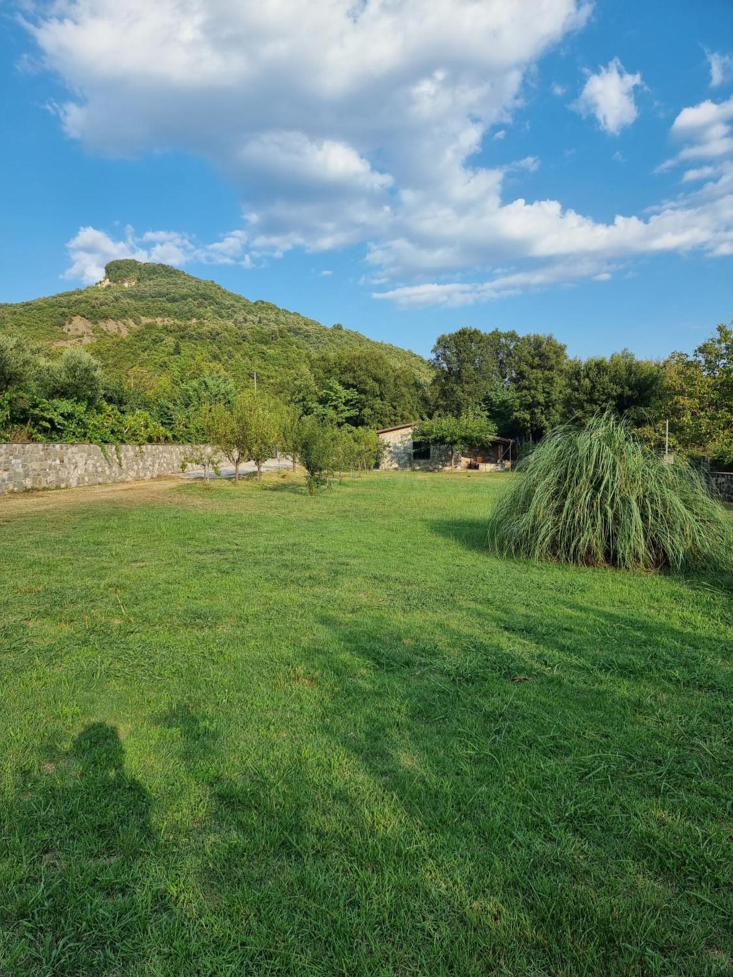House With Big Garden And Barbeque In Nature Vourgareli Dış mekan fotoğraf